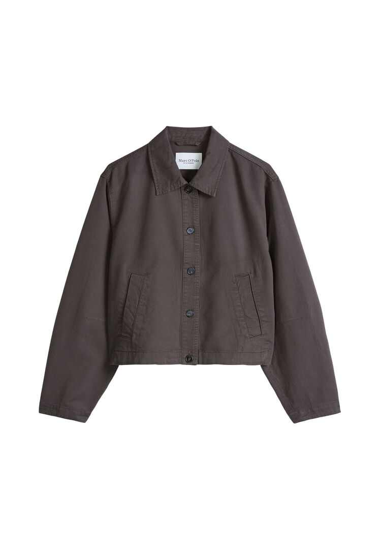Marc O'polo Indoor Jacket, A-Line, Shirt Collar, Burnt Coffee - Bild 2