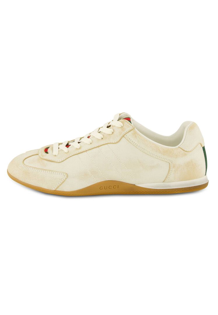 Gucci Damen Weiss Sneaker Shift, Gr. 40Eu