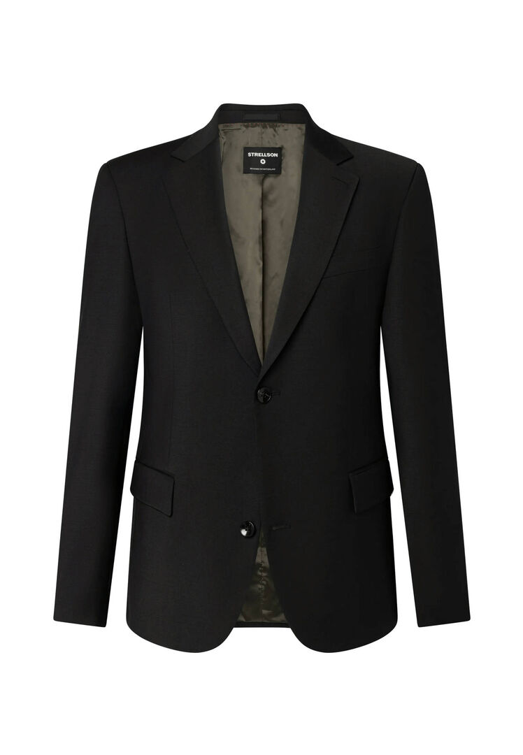Strellson Herren Schwarz Sakko Alzer4, Gr. 54