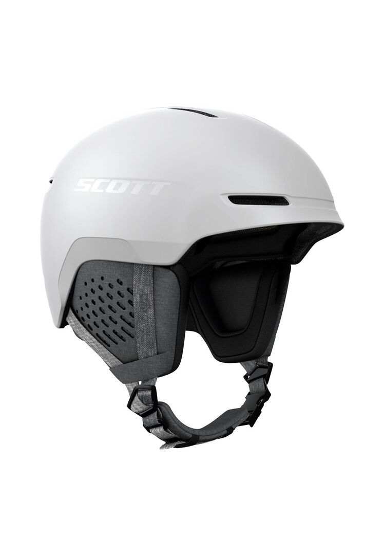 Scott Unisex Weiß Skihelm Track Plus, Gr. S