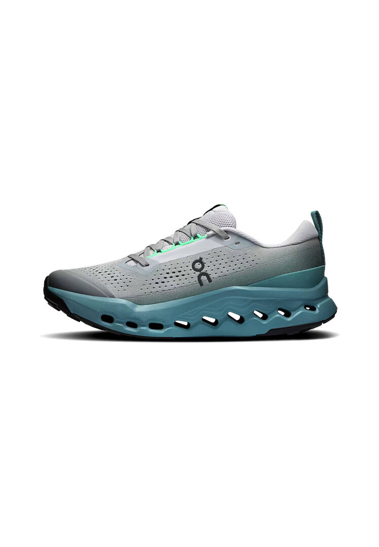 On Herren Grau/Grün Trailrunningschuhe Cloudsurfer Trail 2, Gr. 43Eu - Bild 1