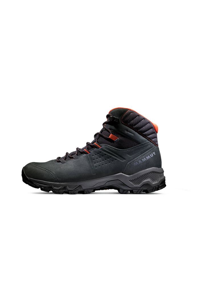Mammut Herren Schwarz/Rot Wanderschuhe Mercury Iv Mid Gtx, Gr. 42Eu