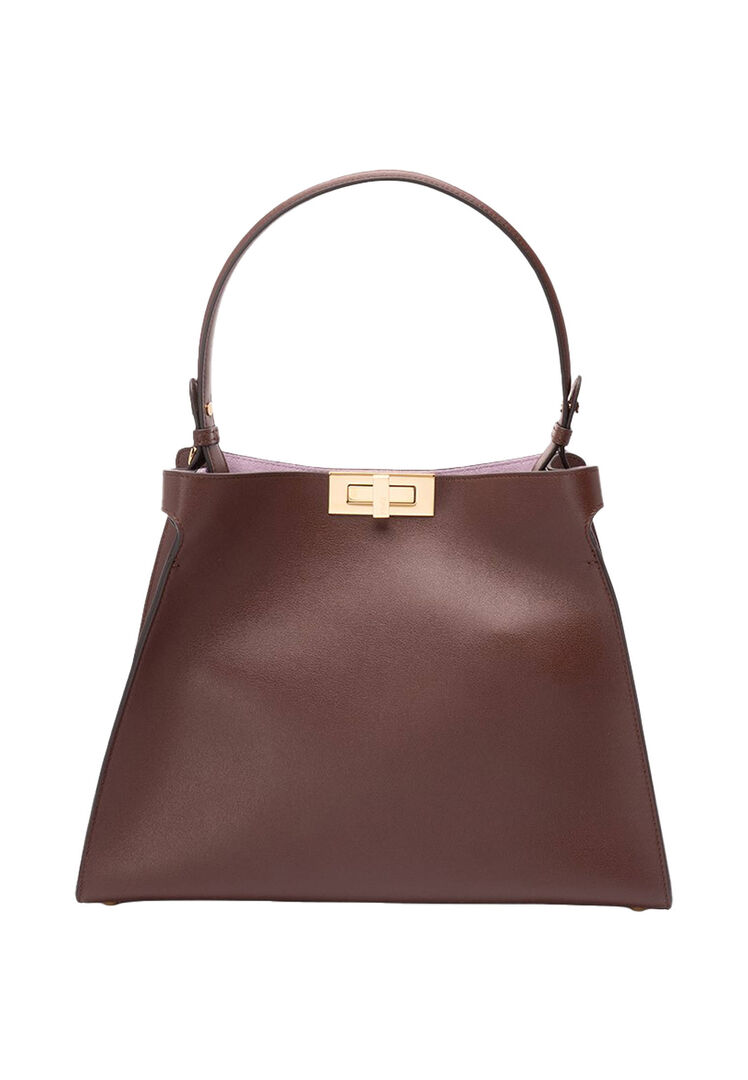 Fendi Damen Braun Handtasche Way Medium, Einheitsgröße