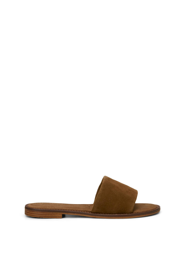 Marc O’Polo Damen Slides BABETTE aus Veloursleder
