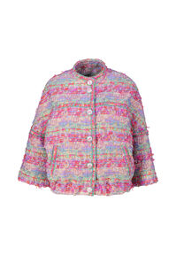 Damen Blazer mit Borten 36