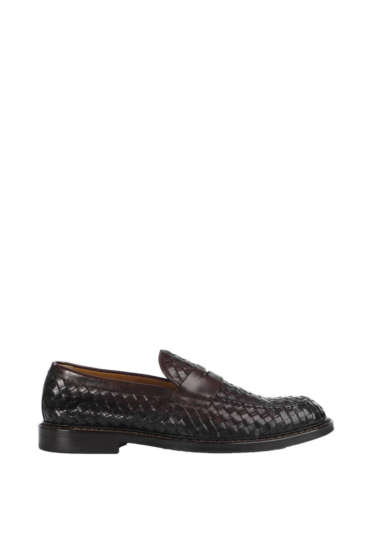 Doucal’s Herren Loafer aus Flechtleder