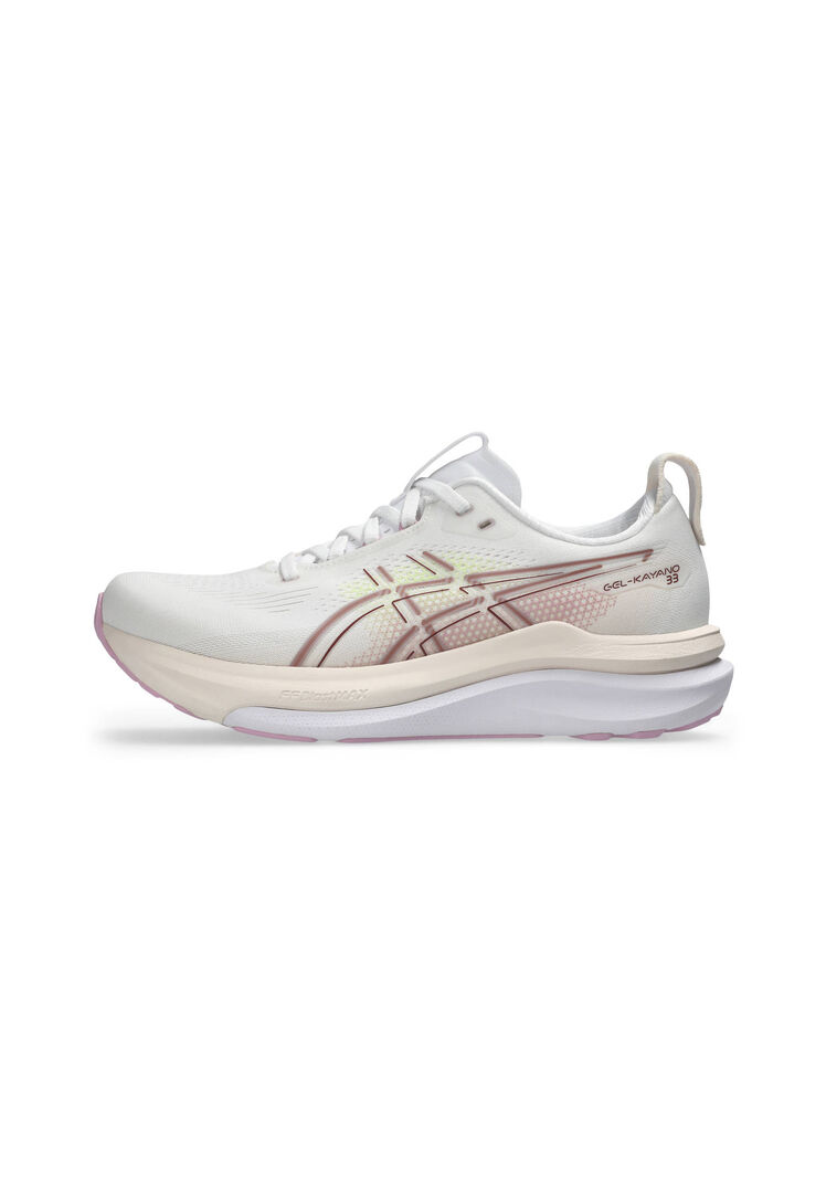 Asics Damen Weiß Laufschuhe Gel Kayano 33, Gr. 42Eu