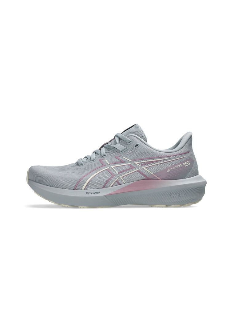 Asics Damen Hellblau Laufschuhe Gt-1000 15, Gr. 42Eu