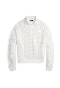 Damen Pullover mit Zopfmuster S