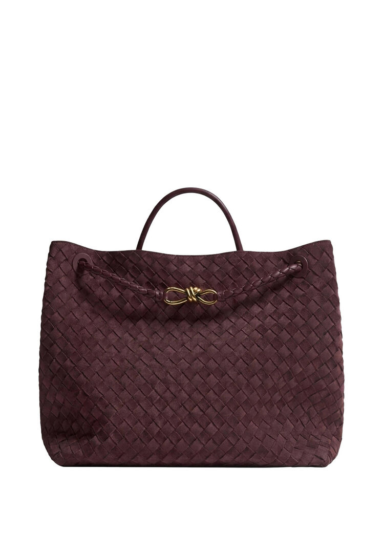 Bottega Veneta Tote Bag Andiamo Aus Veloursleder Eine Groesse - MyTheresa - Image 2