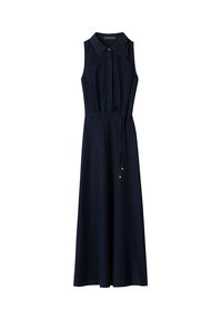 Damen Hemdblusenkleid 38