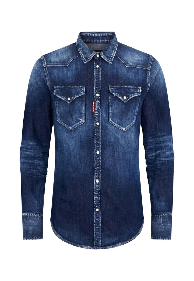Dsquared2 , Herren, Shirts, Blau, L - Bild 3