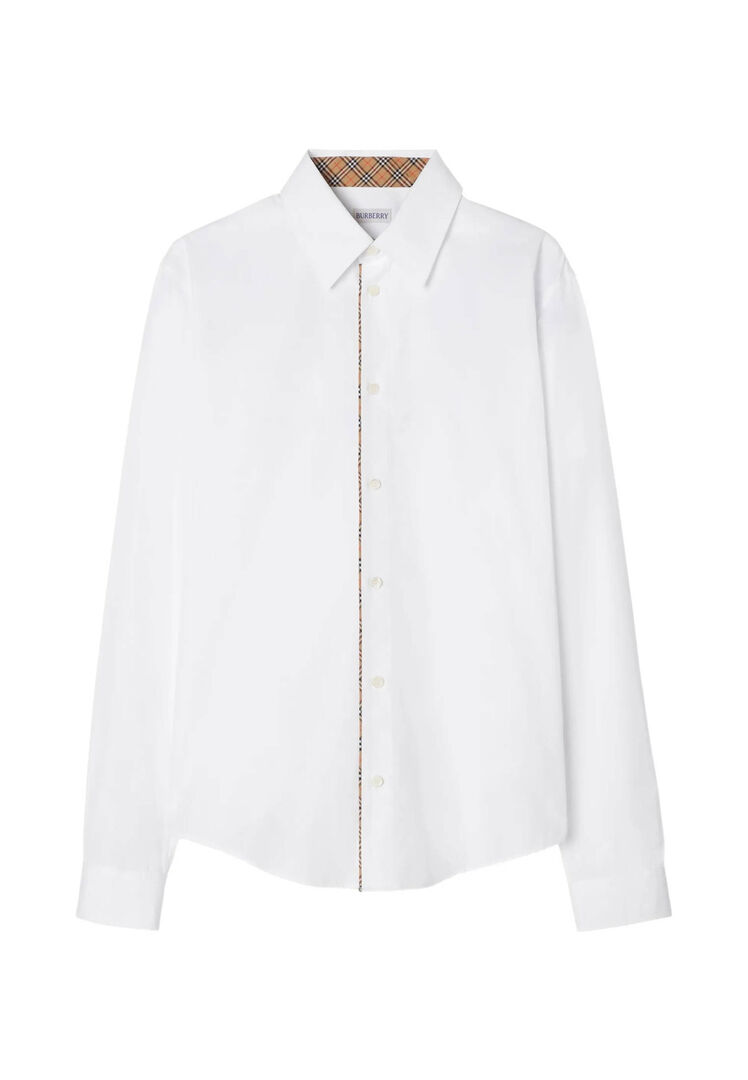 Burberry Herren Weiss Hemd, Gr. Xl - Bild 1