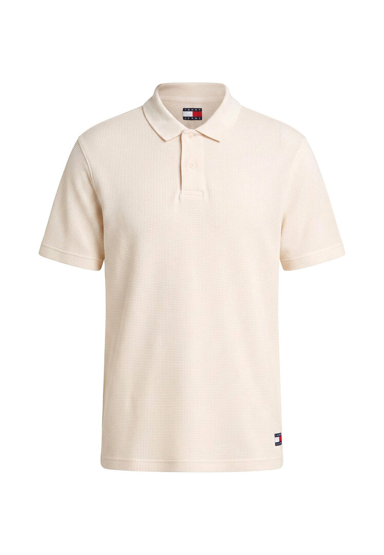 Tommy Jeans - Herren - Poloshirt - S - Sand - Bild 2