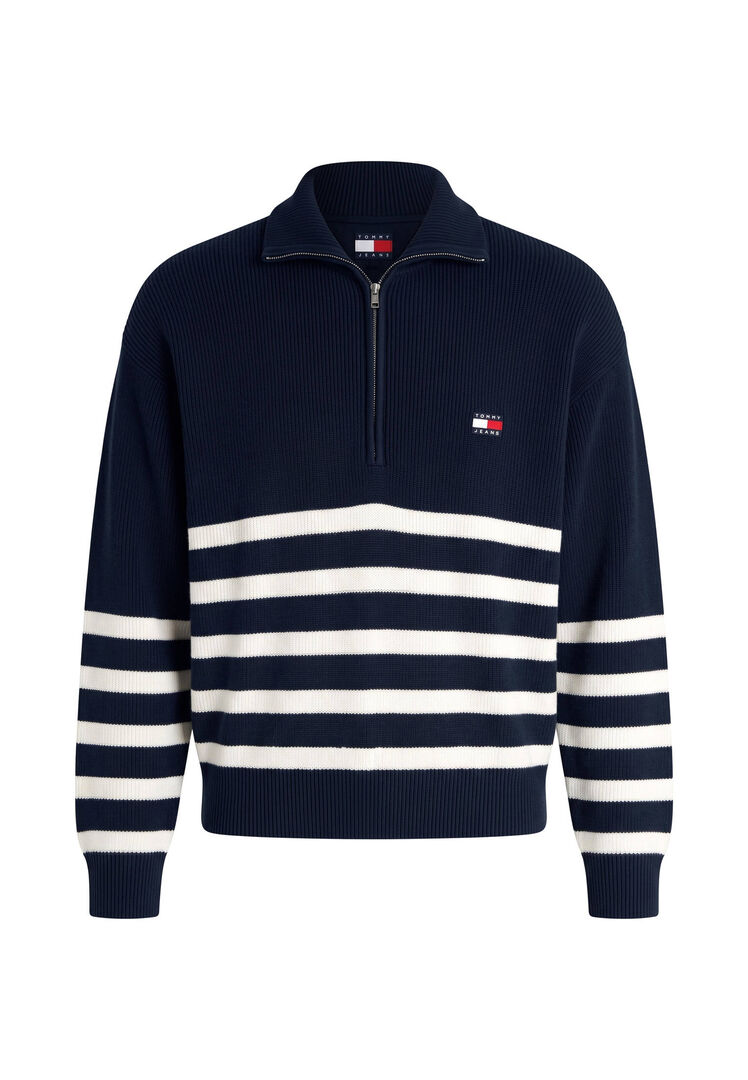 Tommy Jeans Damen Marine Pullover, Gr. M