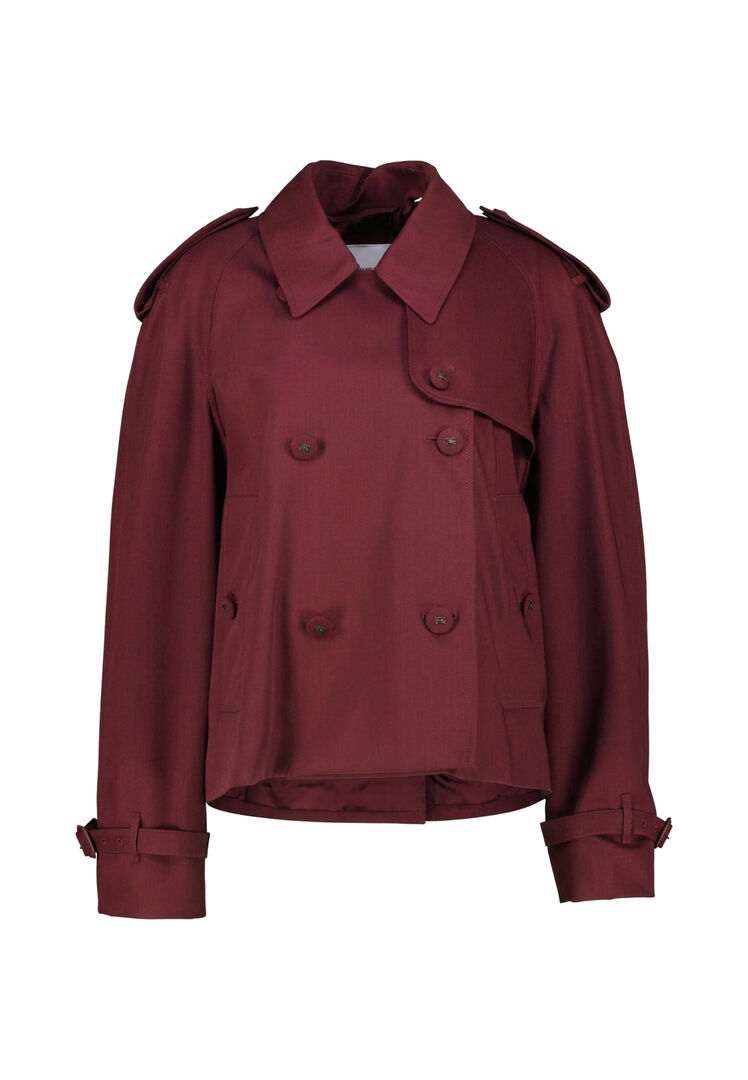 Burberry - Coats - Coats - Damen - Rot - Xs - Bild 3