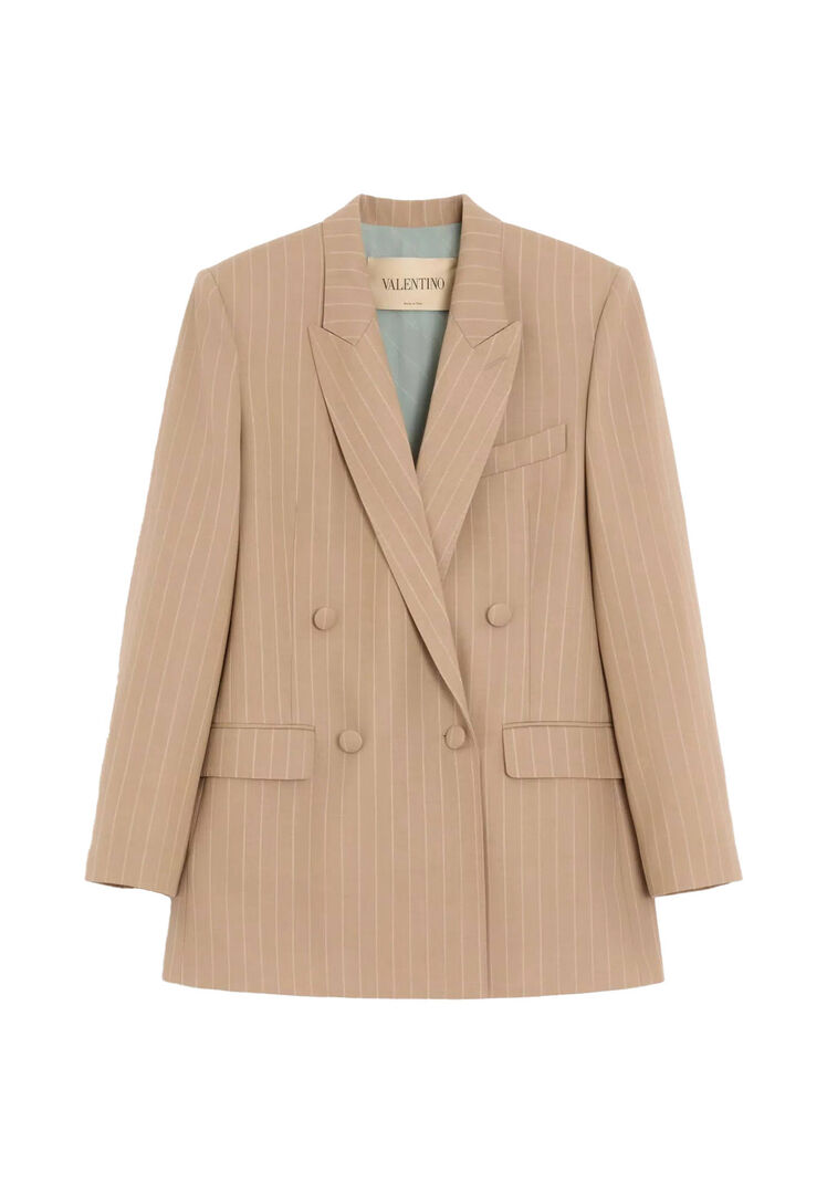 Valentino Damen Braun Blazer, Gr. 36