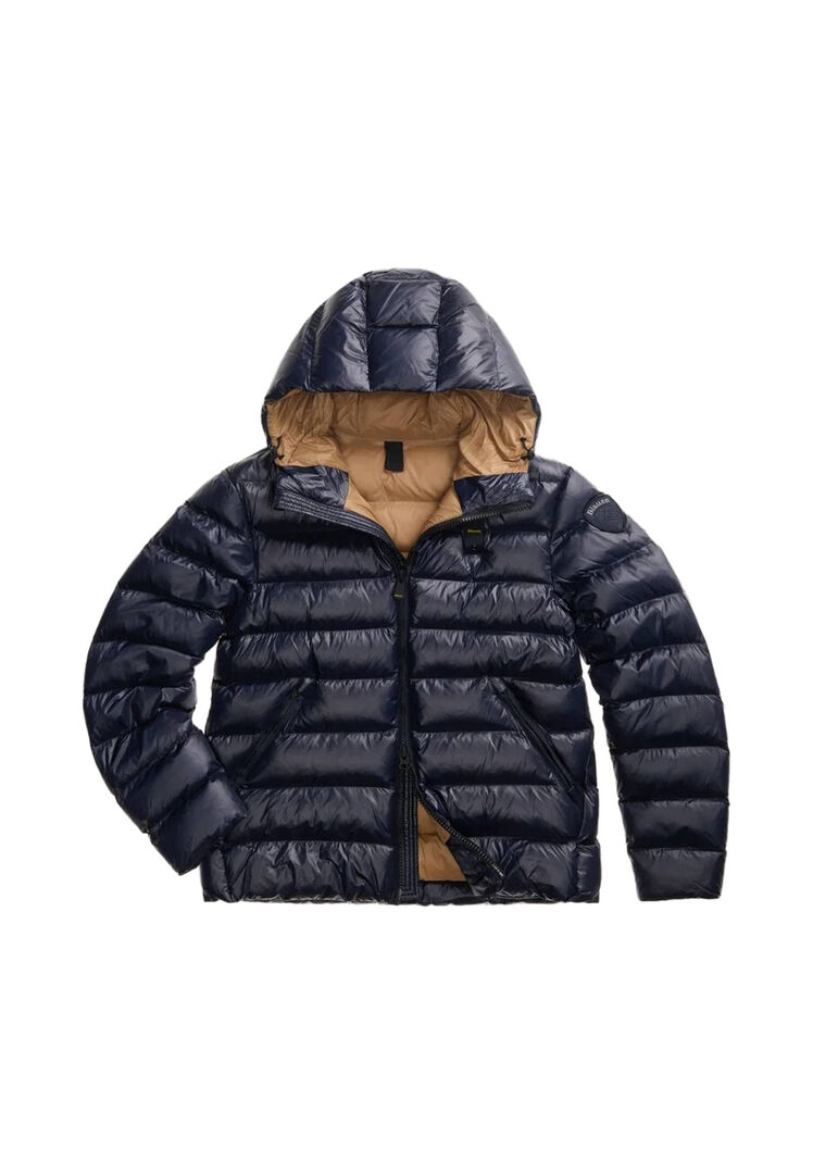 Blauer Herren Marine Steppjacke Adams, Gr. L
