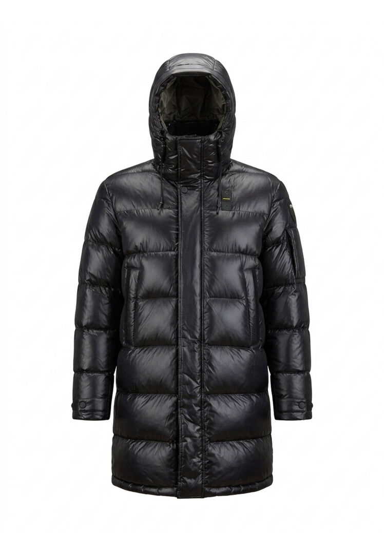 Blauer Herren Schwarz Steppjacke Aldrich, Gr. Xxl