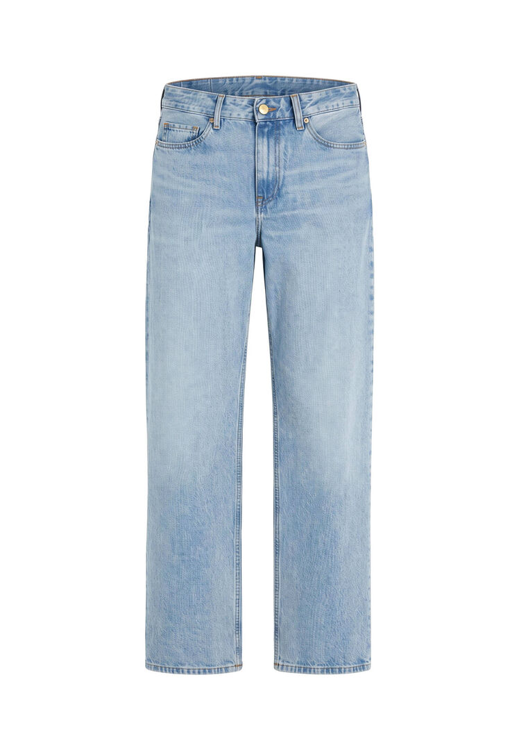 Tommy Hilfiger Damen Blau Jeans Ww0ww50963 Straight Fit - Bild 2
