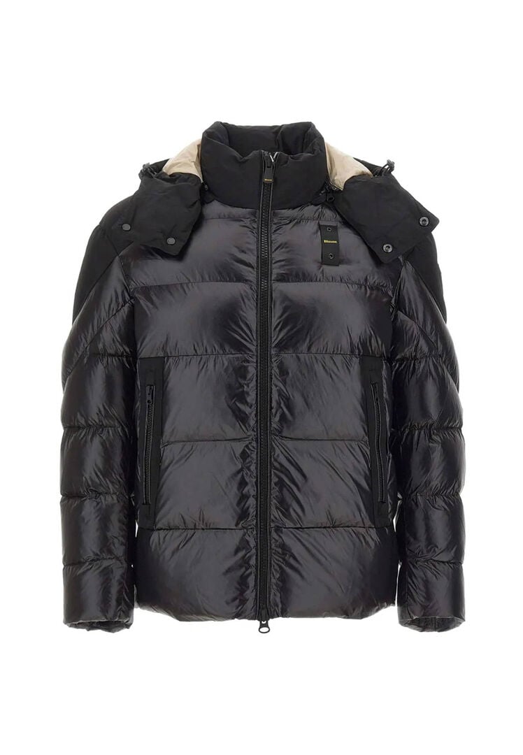 Blauer Herren Schwarz Steppjacke Kiernan, Gr. Xl