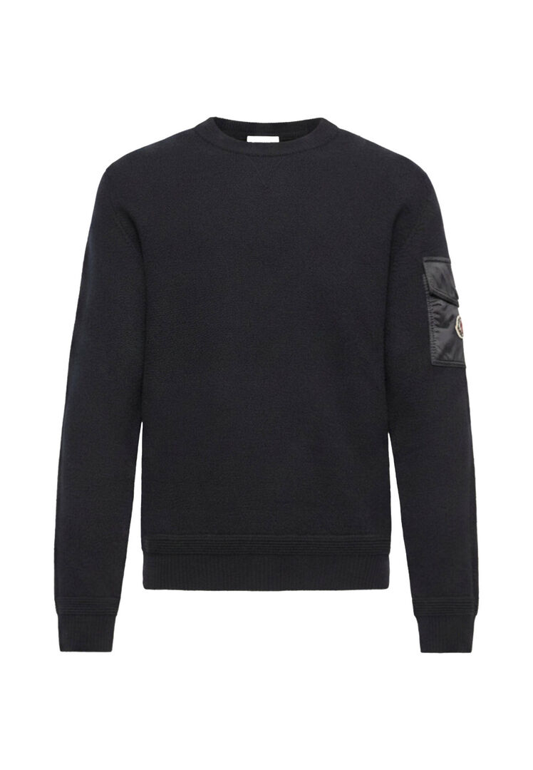 Moncler , Herren, Strickwaren, Blau, L - Bild 4