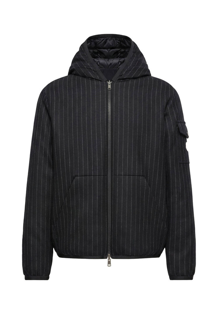 Moncler Herren Marine Daunenjacke Ceze, Gr. M