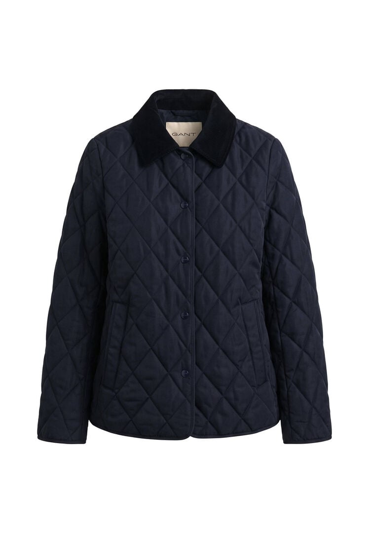 Gant Damen Marine Steppjacke, Gr. L