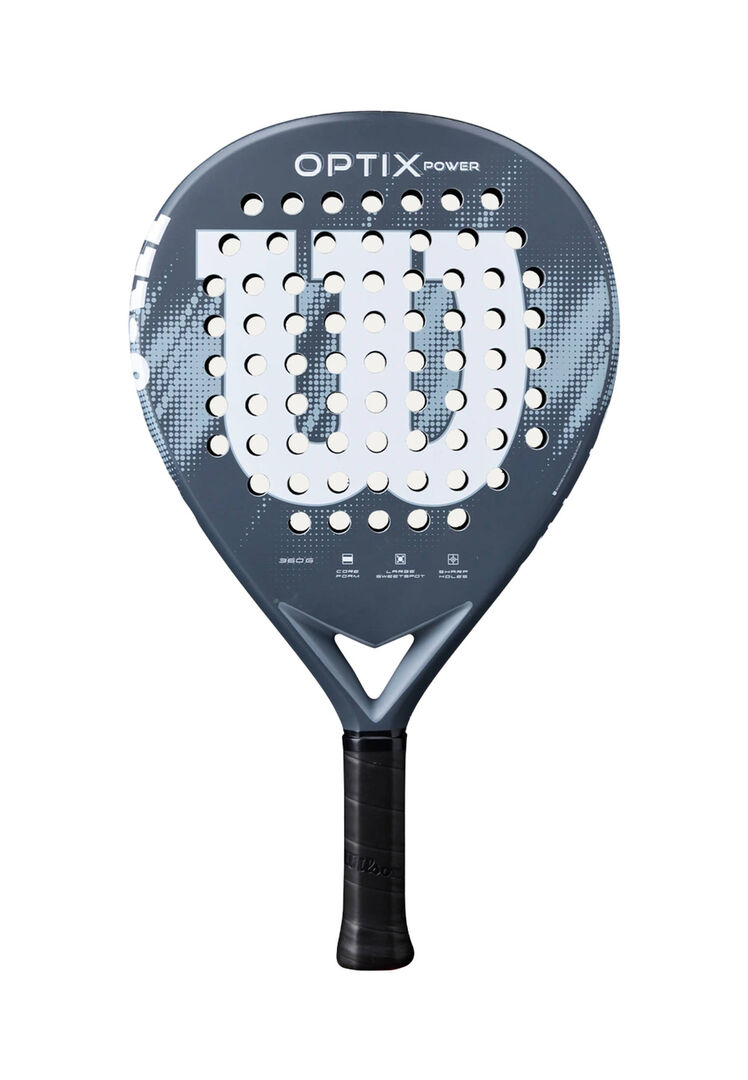Wilson Unisex Dunkelblau Padelschläger Optix V2 Power, Einheitsgröße