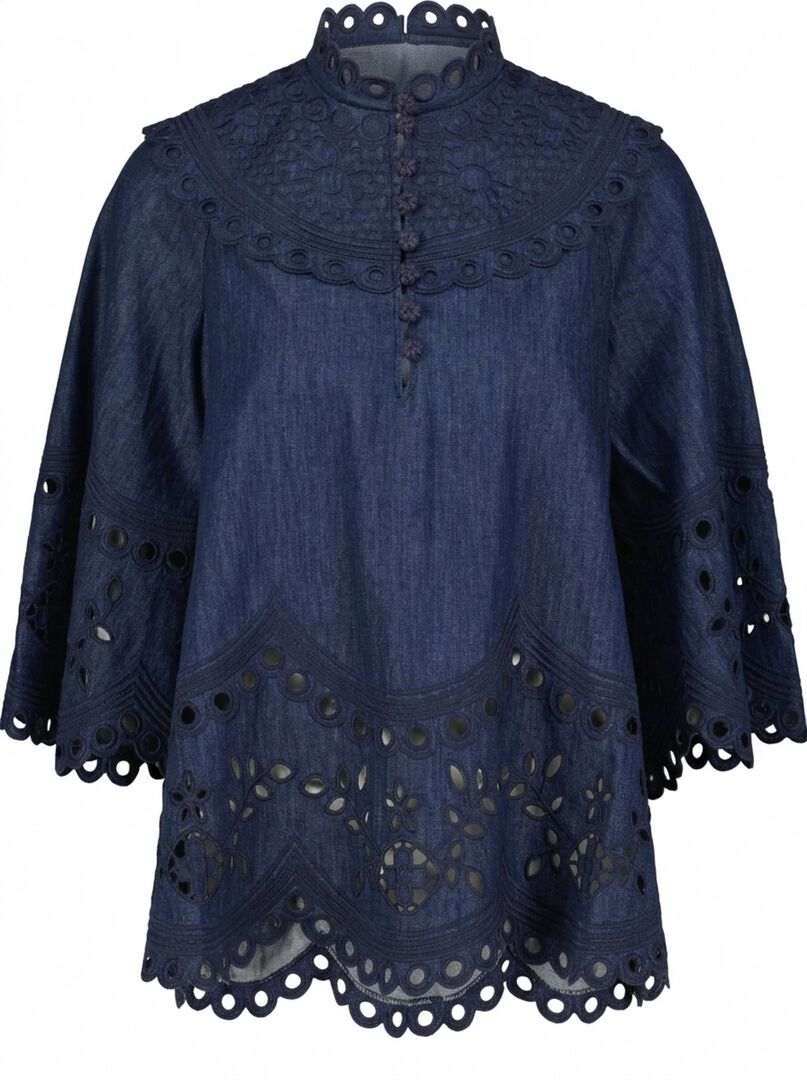 Zimmermann Top Mahon Aus Denim De Größe 38 - MyTheresa - Bild 4