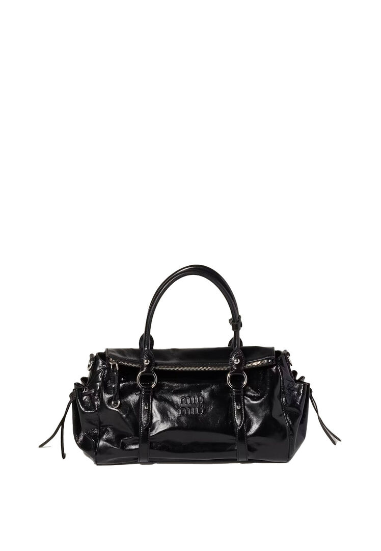 Miu Miu Shiny Leather Bag - Bild 3
