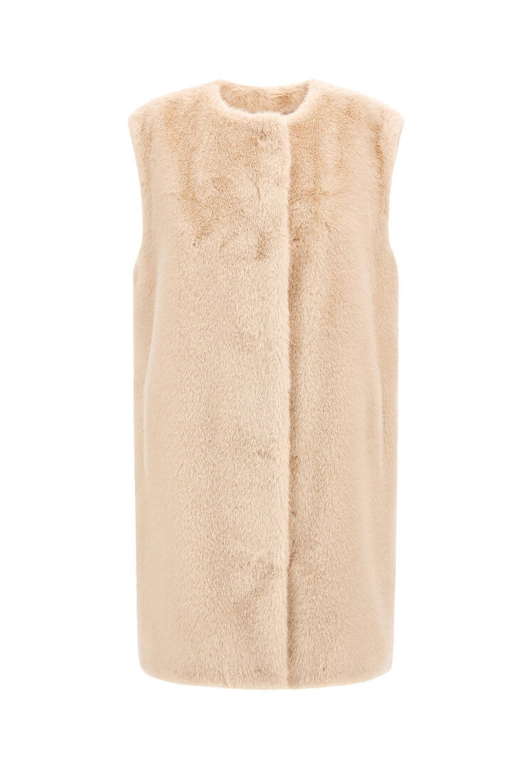 Herno Damen Offwhite Weste, Gr. 36