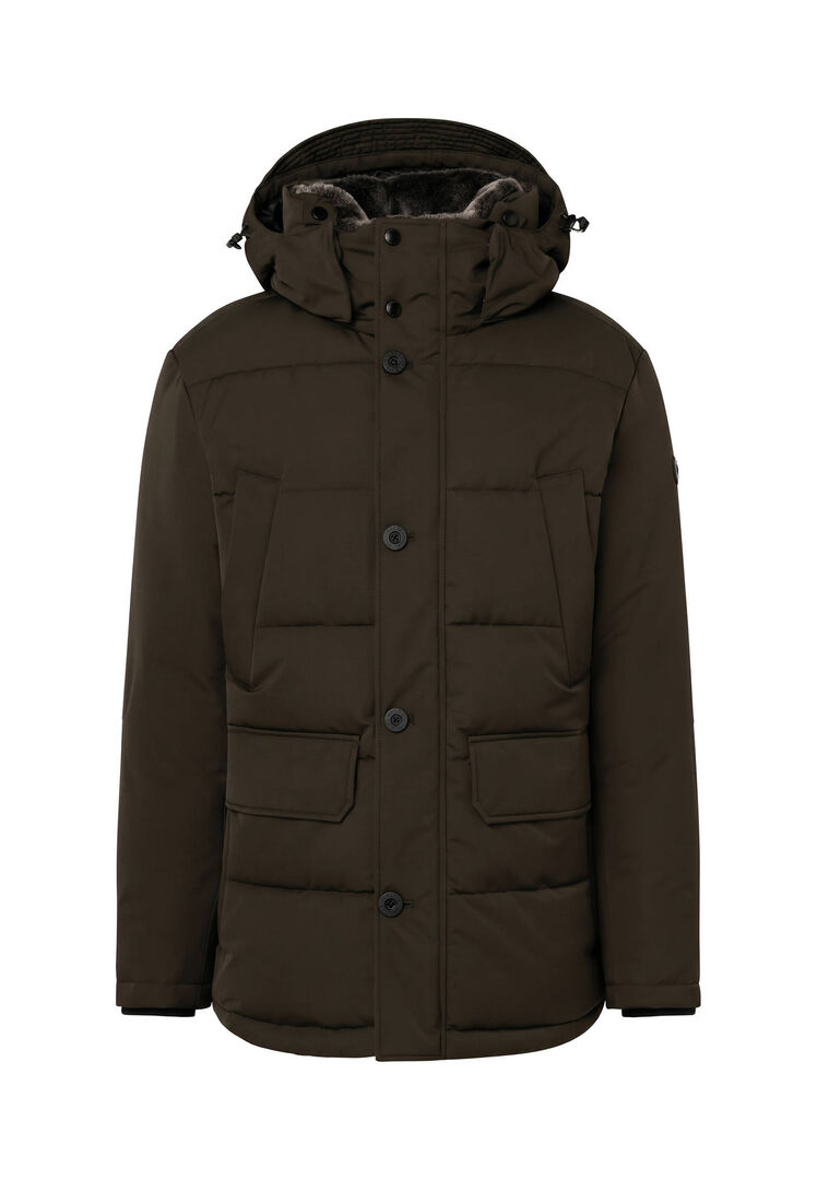Strellson Herren Grün Winterjacke Piazza, Gr. 52