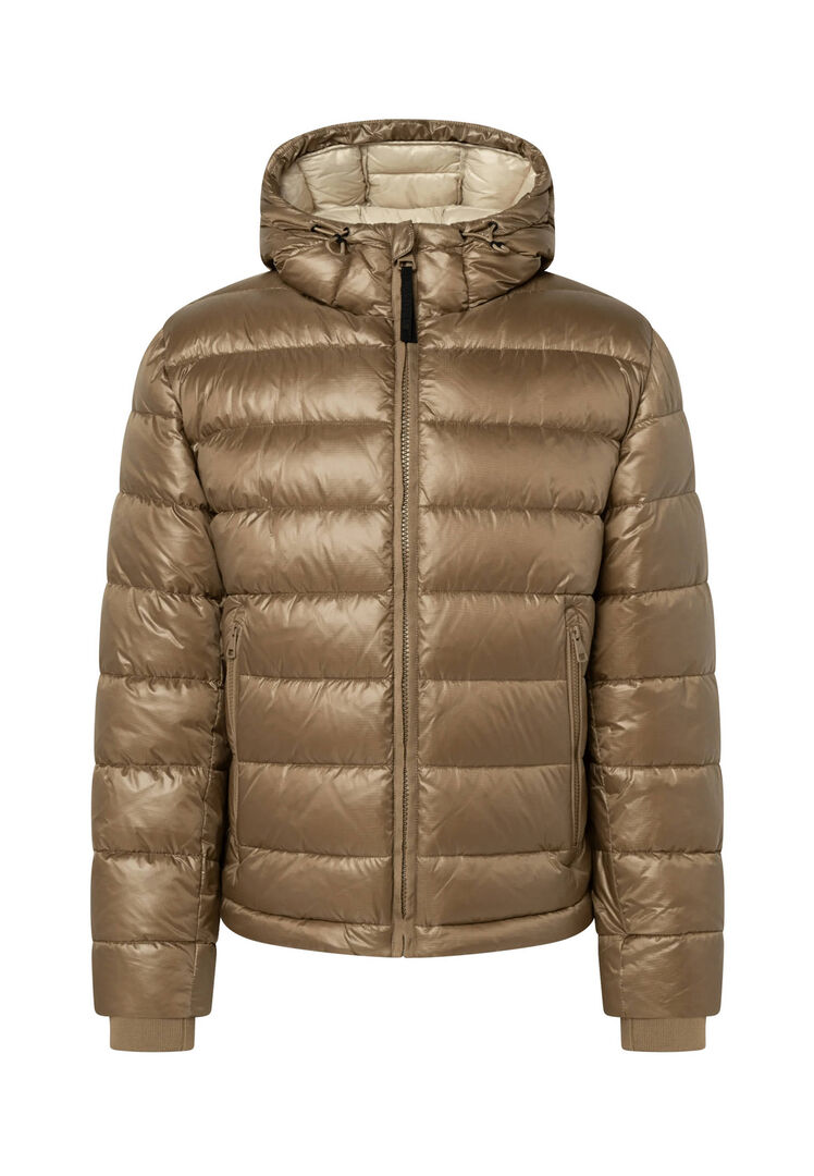 Strellson Herren Beige Steppjacke Baveno, Gr. 52
