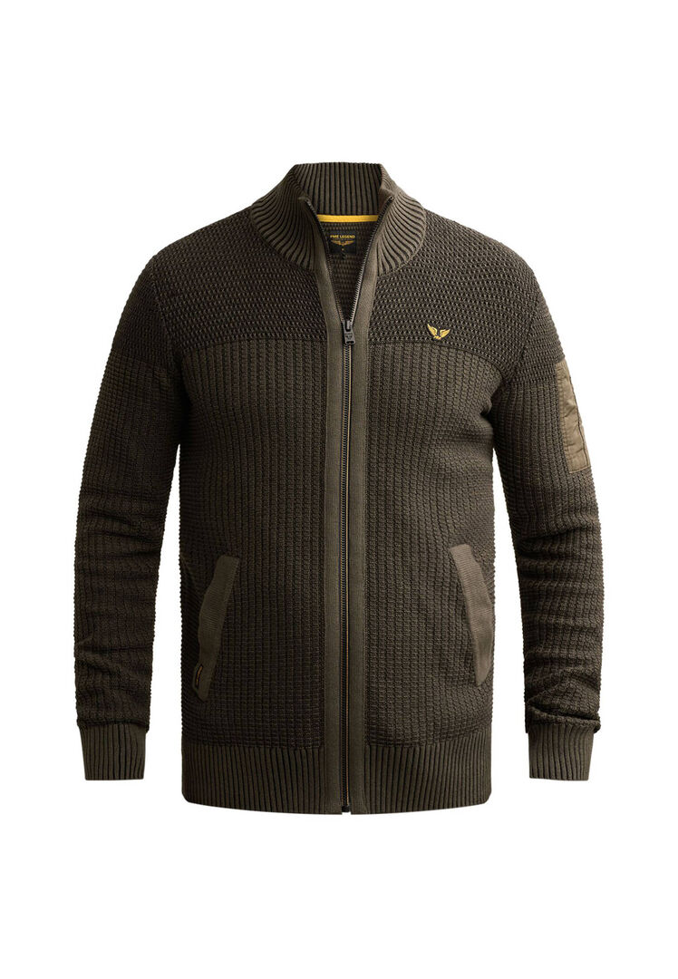 Pme Legend Herren Oliv Strickjacke, Gr. Xl