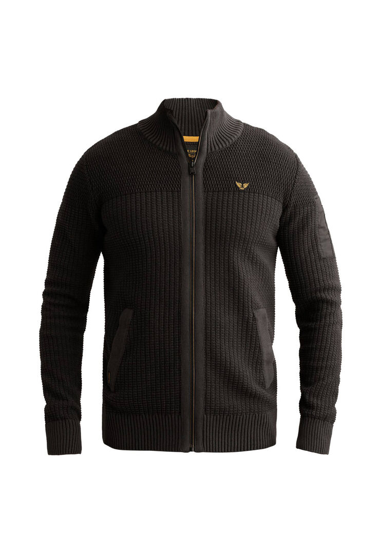 Pme Legend Herren Anthrazit Strickjacke, Gr. Xxl