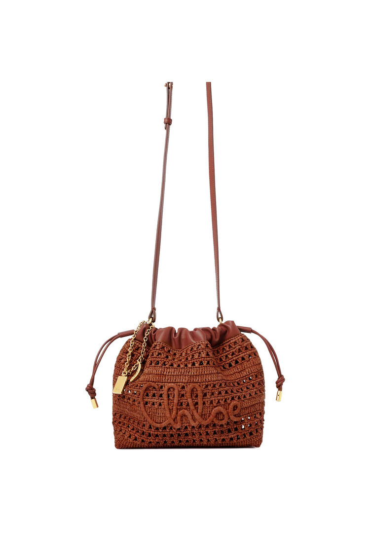 Chloé Damen Offwhite Schultertasche Summer Banana Small, Einheitsgröße - Bild 1