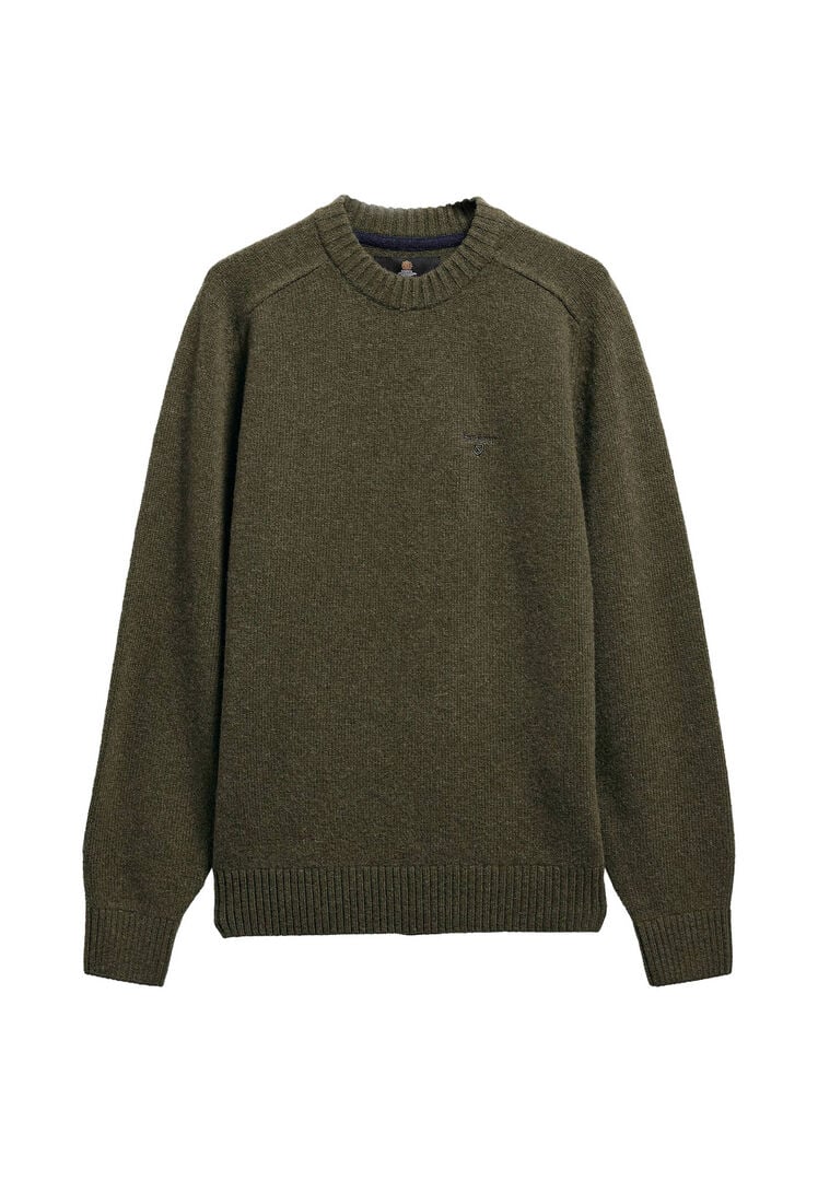 Barbour Herren Khaki Pullover Newton, Gr. L