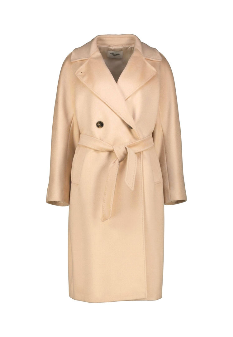 Weekend Max Mara Damen Sand Mantel Wkdresina, Gr. 36