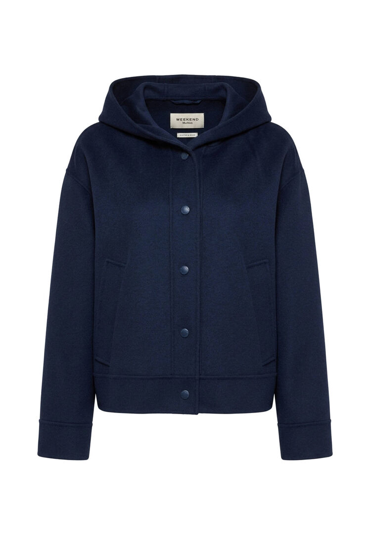 Weekend Max Mara - Wkdridente Kapuzenjacke - Jackets - Damen - Blau - Xs - Bild 3