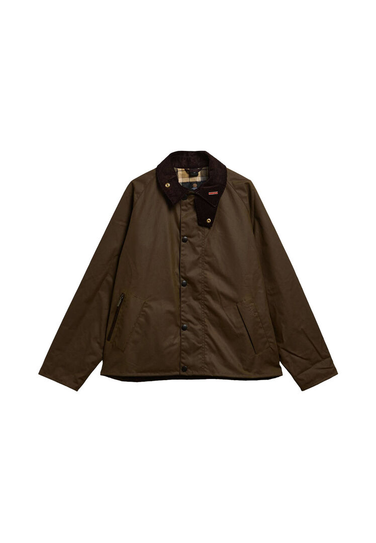 Barbour Herren Braun Wachsjacke Icons Transpor, Gr. Xxl