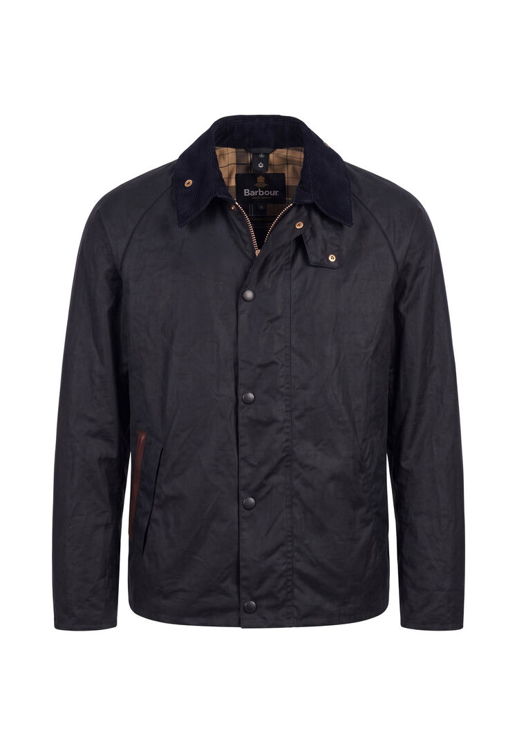 Barbour Herren Marine Wachsjacke Icons Transpor, Gr. Xl