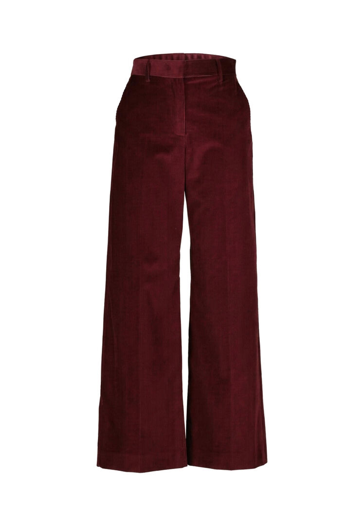 Weekend Max Mara Damen Bordeaux Hose Wkdtania, Gr. 36
