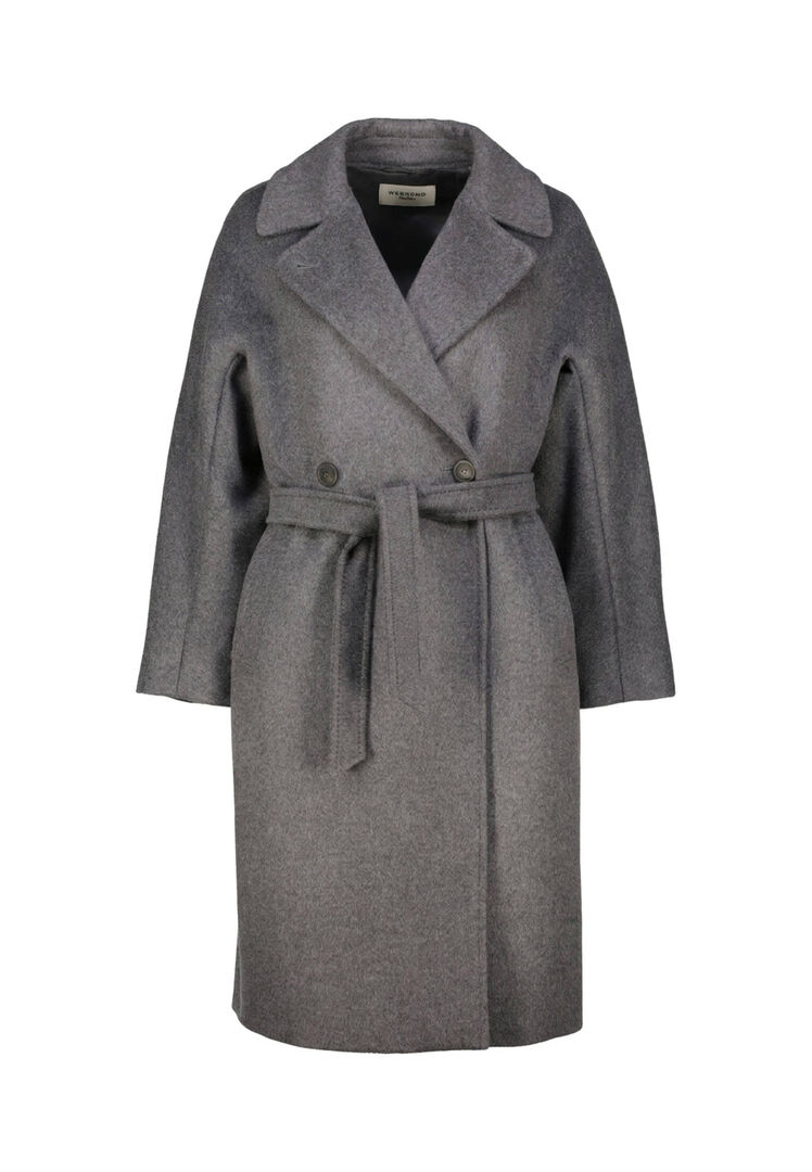 Weekend Max Mara Damen Anthrazit Mantel Wkdresina, Gr. 36