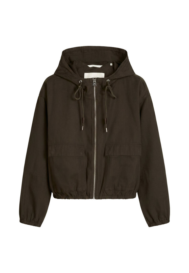 VAN GRAAF Marc O'polo Damen Khaki Übergangsjacke Baumwolle Grün, Größe 34 - Bild 2