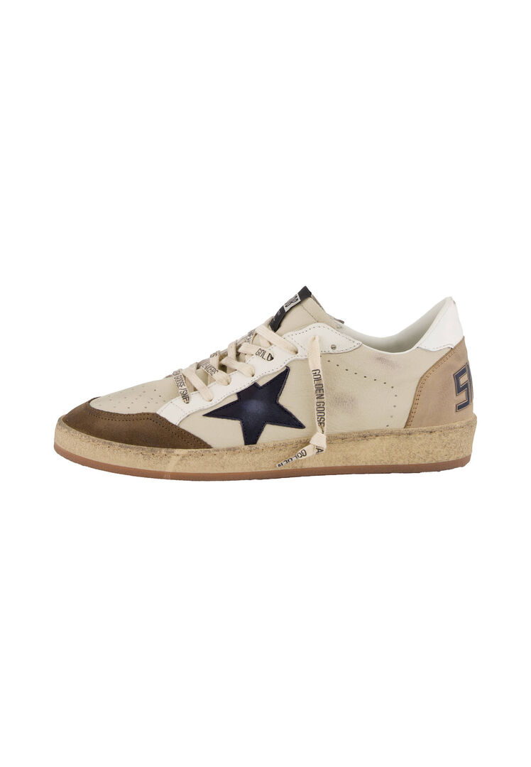 Golden Goose Herren Offwhite Sneaker Ballstar Nappa, Gr. 45Eu