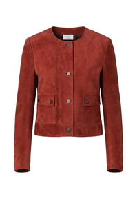 Damen Jacke aus Wildleder 36