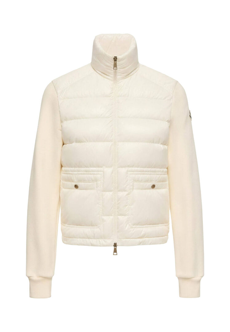Moncler , Damen, Jacken, Weiß, S - Bild 6