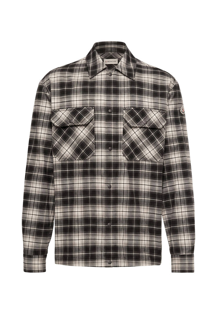Moncler Herren Anthrazit Hemd, Gr. M