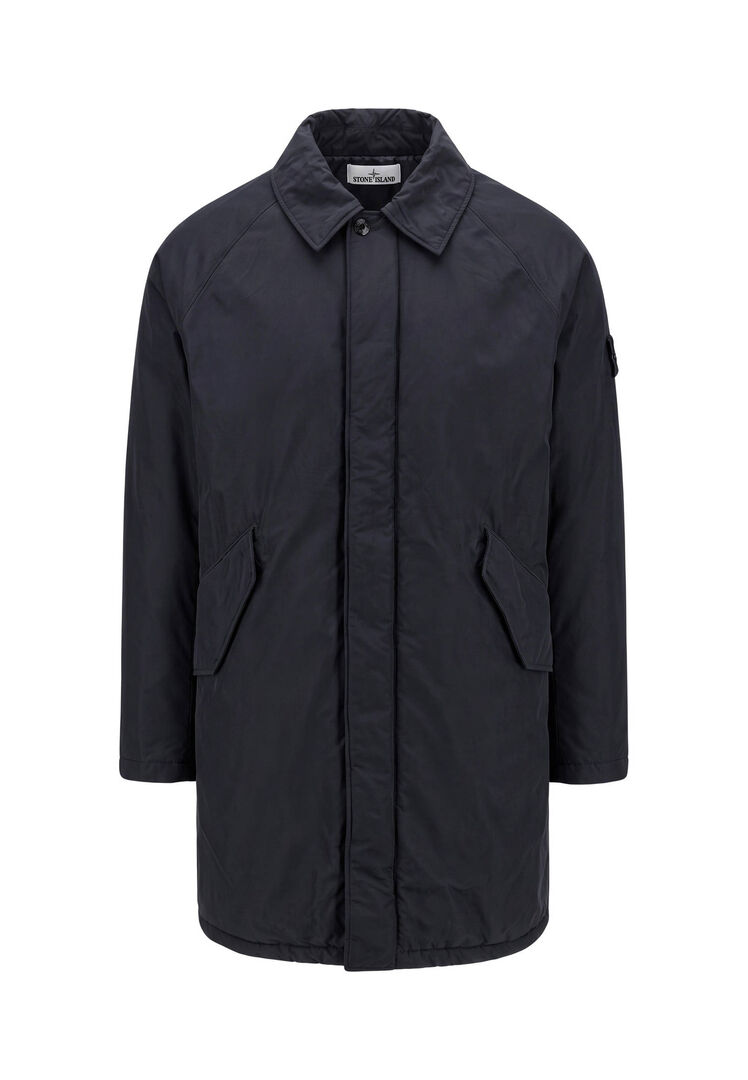 Stone Island Herren Schwarz Daunenmantel, Gr. L - Bild 1